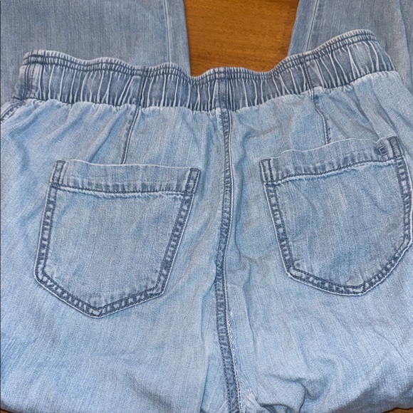 American EagleLight Blue Cargo Jogger Pants - Picture 5 of 8